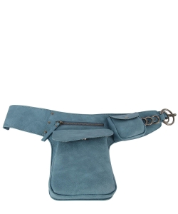 Fashion Women Fanny Pack Waist Bag CQF001 TEAL